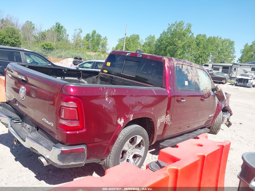 Vin: 1c6srfjt6mn736189, lot: 45795677, ram 1500 laramie  4x4 5'7 box 20214