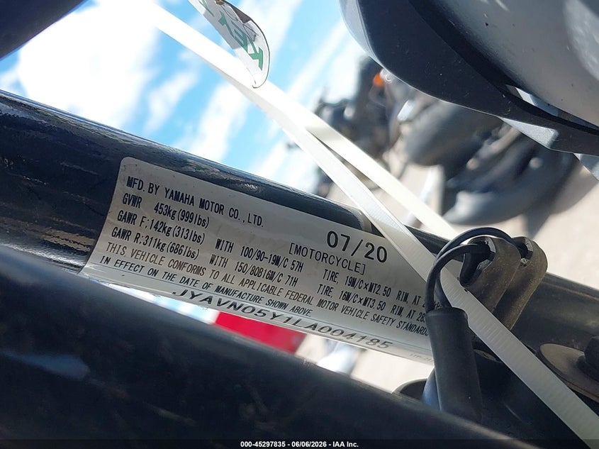 2020 YAMAHA XV MOTO 2