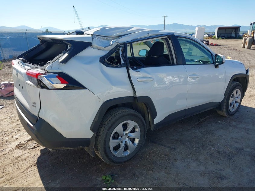 Vin: 2t3g1rfv5pw337658, lot: 45795694, toyota rav4 le 20234