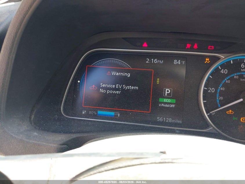 2019 Nissan Leaf S VIN: 1N4AZ1CP5KC308166 Lot: 45297855