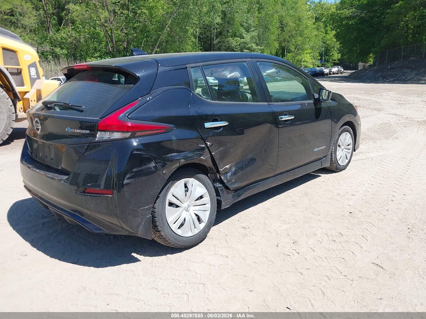 Vin: 1n4az1cp5kc308166, lot: 45795711, nissan leaf s 20194