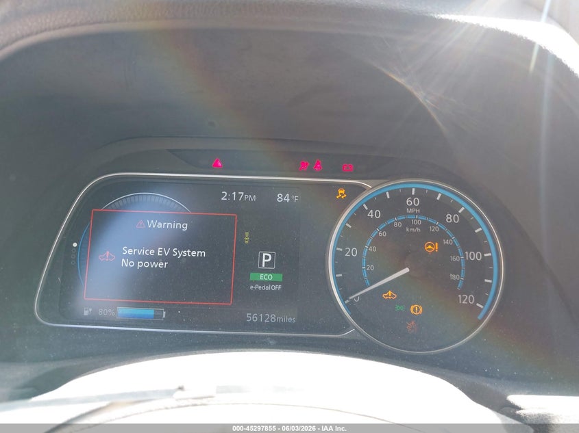 2019 Nissan Leaf S VIN: 1N4AZ1CP5KC308166 Lot: 45297855