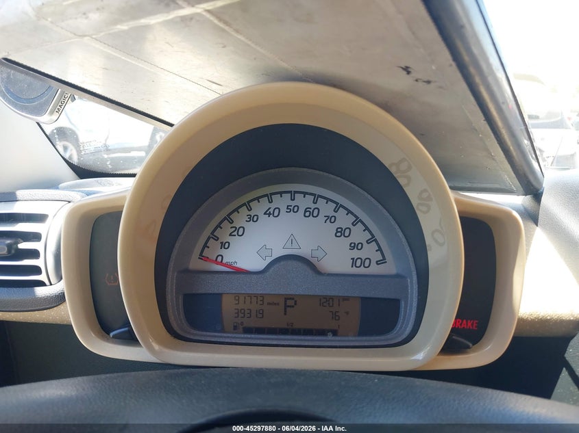 2009 Smart Fortwo Brabus/Passion/Pure VIN: WMEEJ31X89K244420 Lot: 45297880