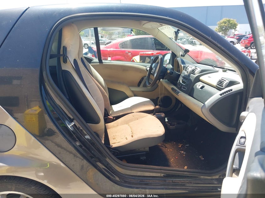 2009 Smart Fortwo Brabus/Passion/Pure VIN: WMEEJ31X89K244420 Lot: 45297880