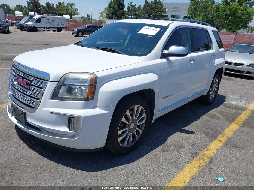 Vin: 2gkflre30g6268772, lot: 45795796, gmc terrain denali 20162