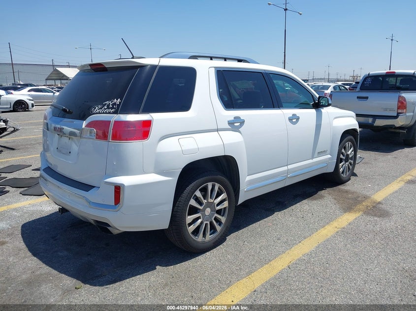 Vin: 2gkflre30g6268772, lot: 45795796, gmc terrain denali 20164