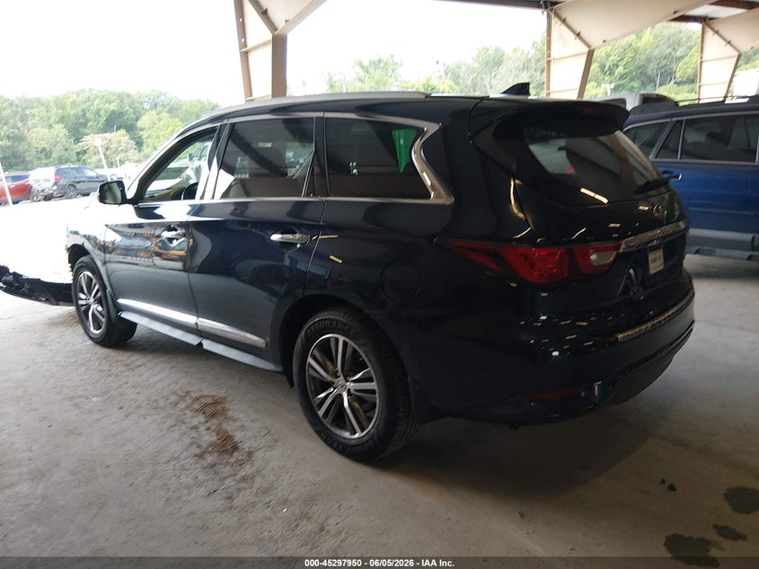 Vin: 5n1dl0mm1jc509516, lot: 45795806, infiniti qx60 20183