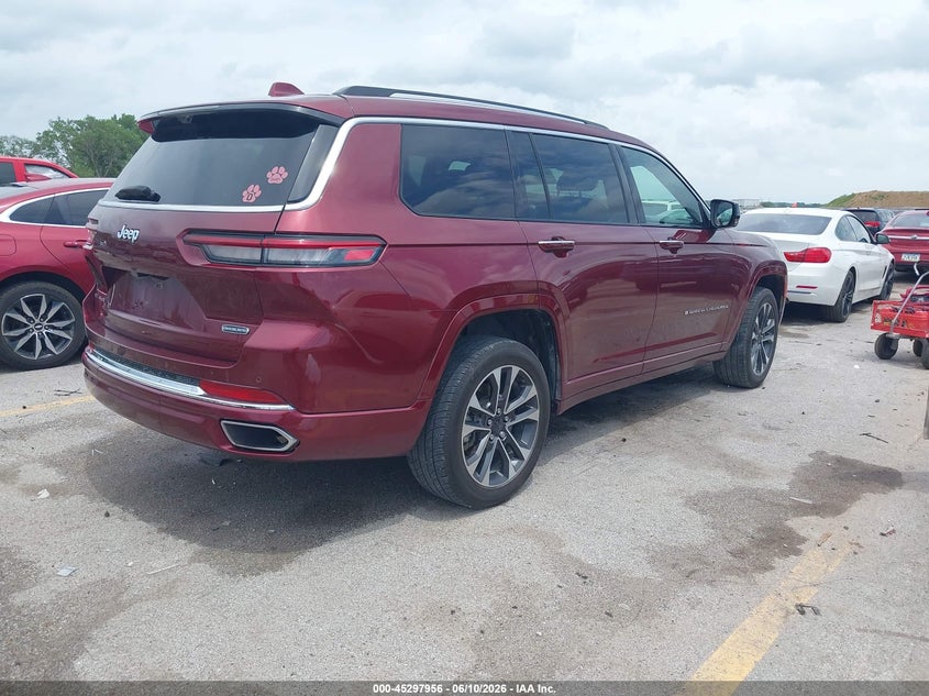 2021 JEEP GRAND CHEROKEE L auction photo 4