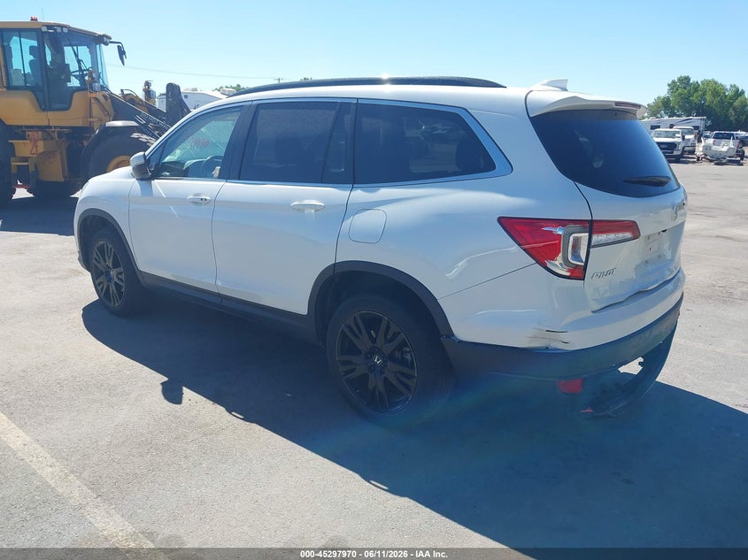 Vin: 5fnyf6h26mb065629, lot: 45795826, honda pilot awd special edition 20213