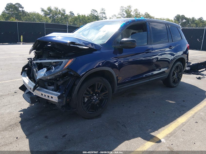 Vin: 5fnyf7h20kb004098, lot: 45795842, honda passport sport 20192