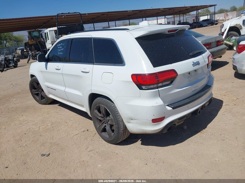 Vin: 1c4rjfdj7ec540414, lot: 45795877, jeep grand cherokee srt 20143