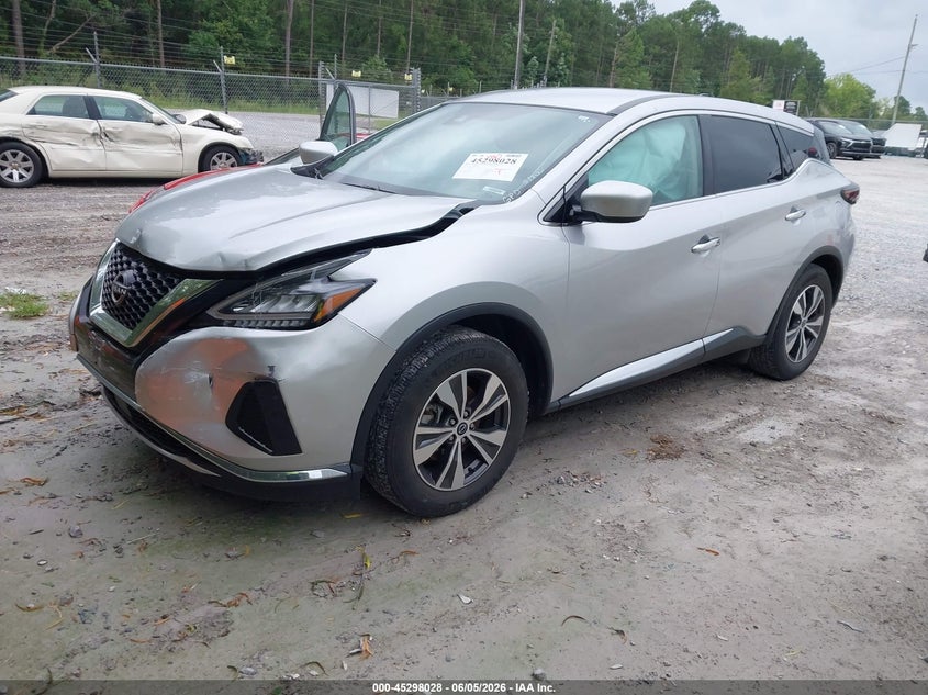 Vin: 5n1az2aj0pc124755, lot: 45795884, nissan murano s fwd 20232