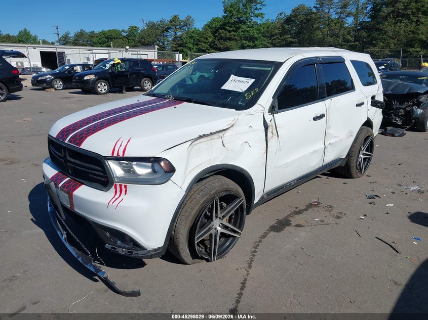 Vin: 1c4rdjag6fc772328, lot: 45795885, dodge durango sxt 20152