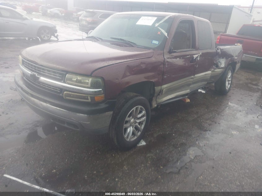1999 CHEVROLET SILVERADO TRUCK 4.8L V-8 255HP