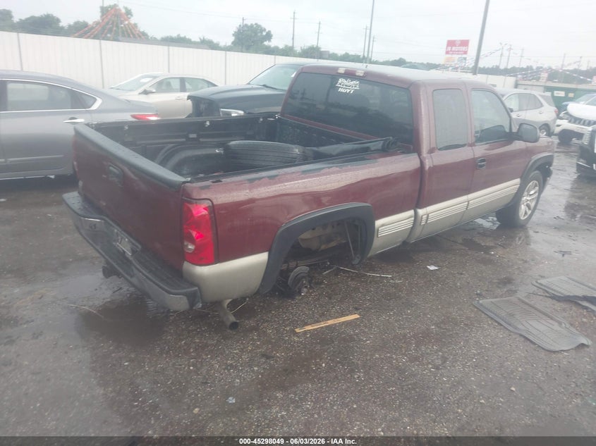 1999 CHEVROLET SILVERADO TRUCK 4.8L V-8 255HP