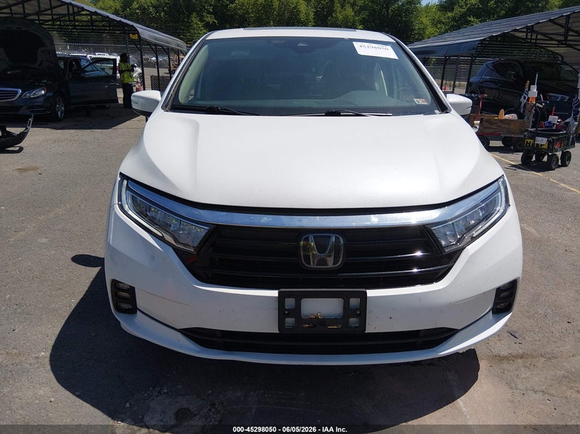 2022 Honda Odyssey Ex-L VIN: 5FNRL6H78NB034506 Lot: 45298050