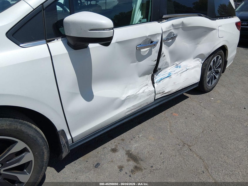 2022 Honda Odyssey Ex-L VIN: 5FNRL6H78NB034506 Lot: 45298050