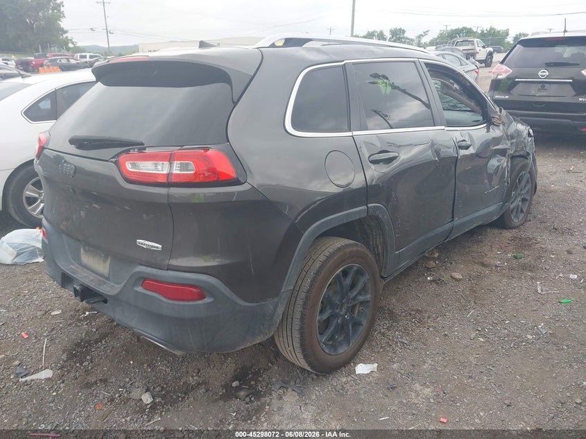 Vin: 1c4pjllx9jd580445, lot: 45795928, jeep cherokee latitude plus fwd 20184