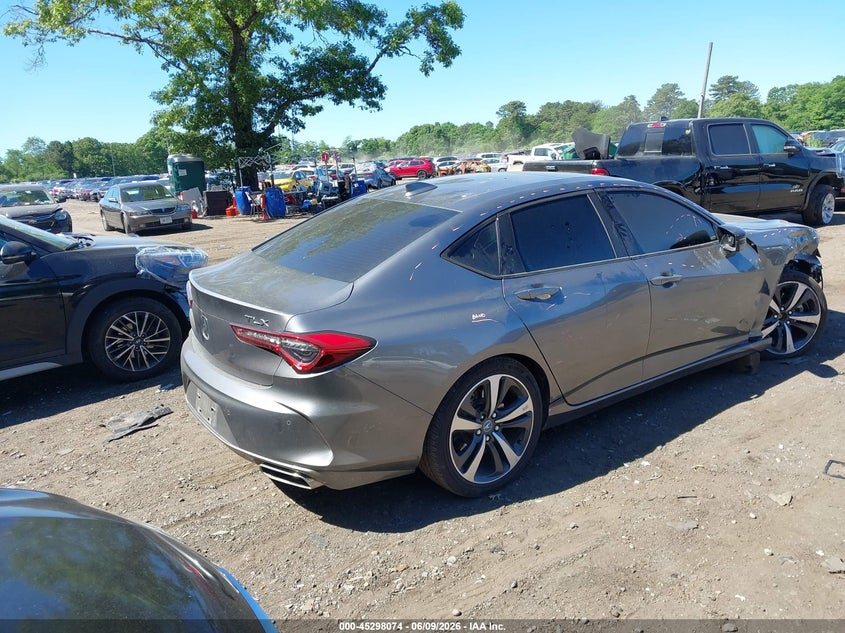 Vin: 19uub5f48sa001981, lot: 45795930, acura tlx technology package 20254
