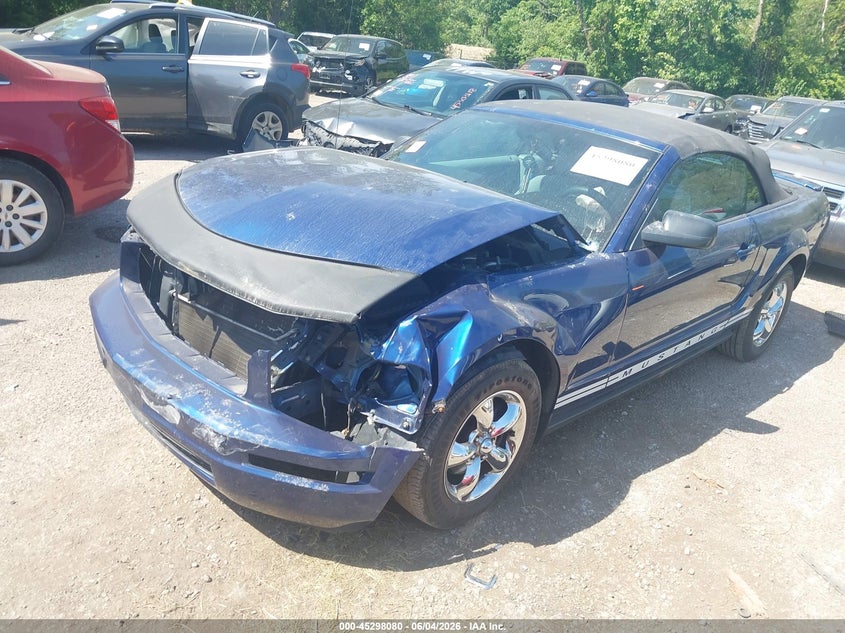 2007 Ford Mustang V6 Deluxe/V6 Premium VIN: 1ZVFT84N175201423 Lot: 45298080