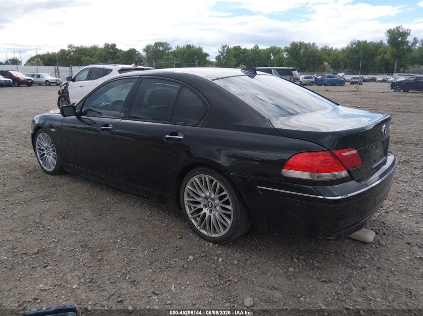 2008 BMW 750I auction photo 3