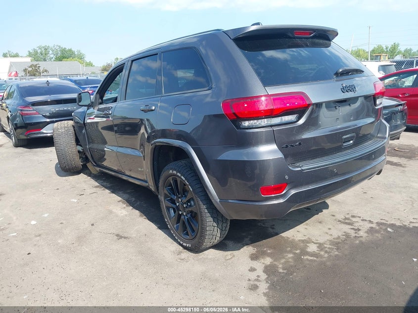 Vin: 1c4rjfag9mc568917, lot: 45796006, jeep grand cherokee laredo x 4x4 20213