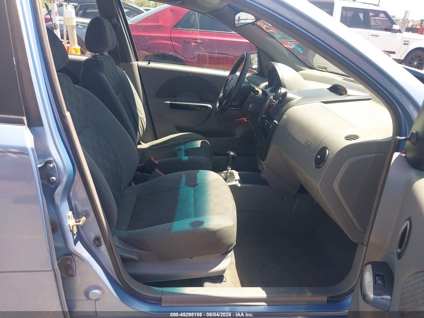 2005 Chevrolet Aveo Ls VIN: KL1TD52685B371054 Lot: 45298156