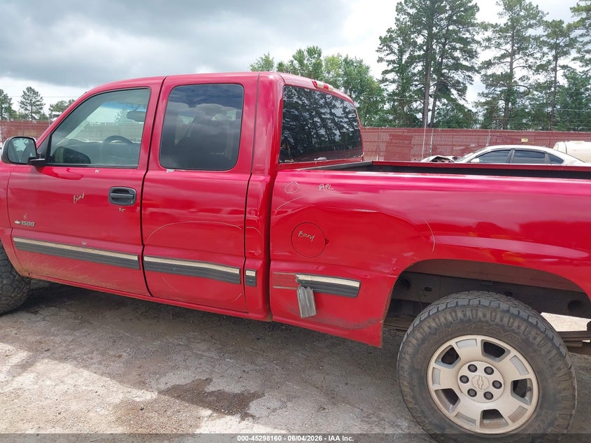 2002 Chevrolet Silverado 1500 Lt VIN: 2GCEK19T621114224 Lot: 45298160