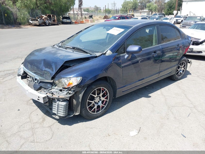 2007 Honda Civic Lx 1HGFA15547L075828 photo 1