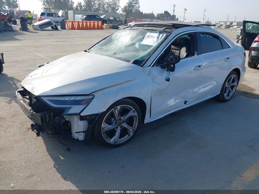 2024 AUDI S3 auction photo 2