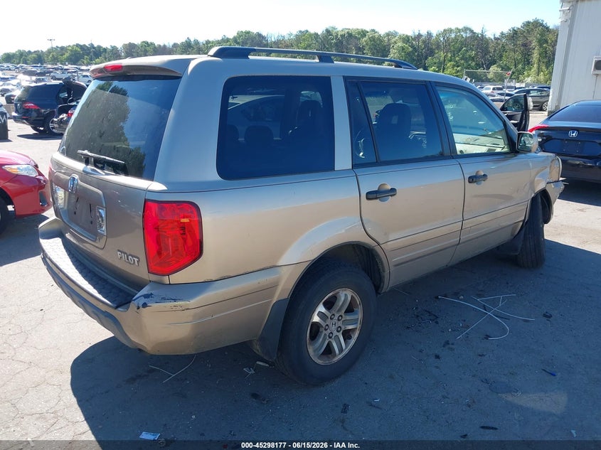 2005 HONDA PILOT auction photo 4