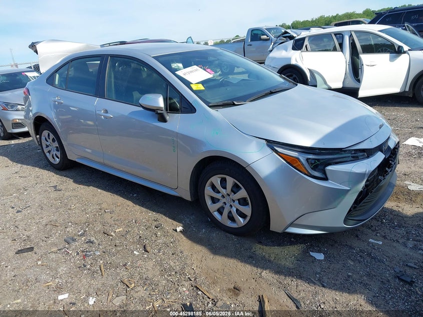 Vin: jtdbcmfexs3095727, lot: 45796041, toyota corolla hybrid le 2025 img_1