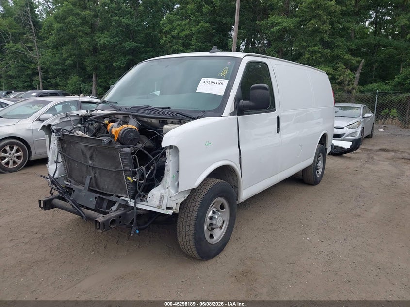 Vin: 1gcwgaff4h1350325, lot: 45796045, chevrolet express 2500 work van 20172