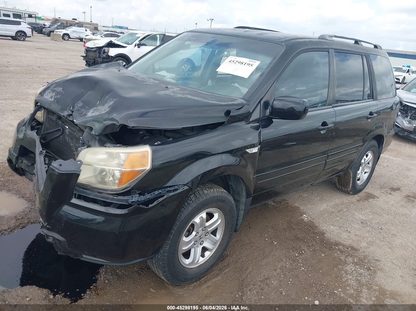 2008 Honda Pilot Vp VIN: 5FNYF28228B026292 Lot: 45298195