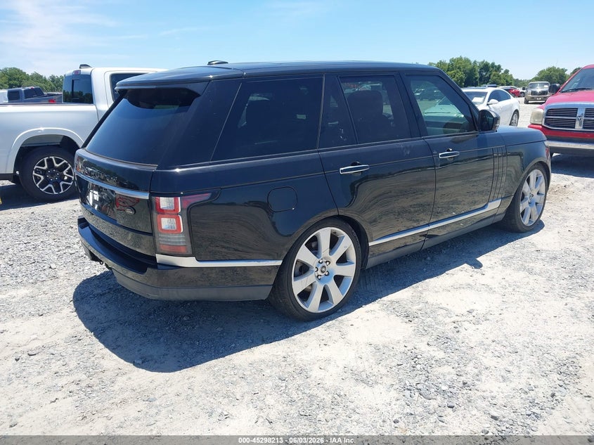 2014 Land Rover Range Rover 5.0L V8 Supercharged Autobiography VIN: SALGV2EF5EA125224 Lot: 45298213