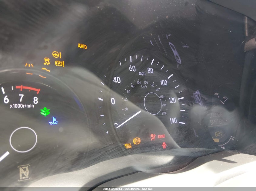 2019 Honda Hr-V Lx VIN: 3CZRU6H36KG729514 Lot: 45298214