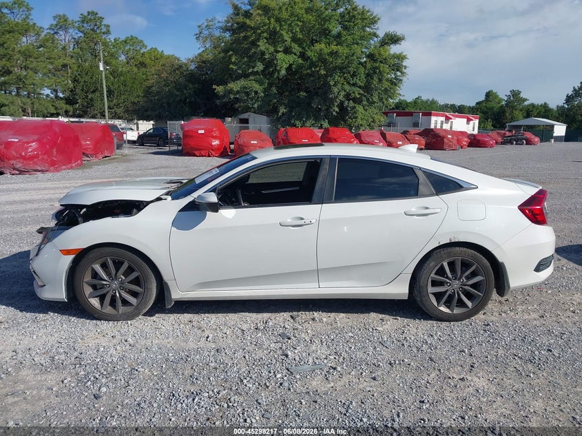 VIN 19XFC1F30ME013000 2021 HONDA CIVIC EX