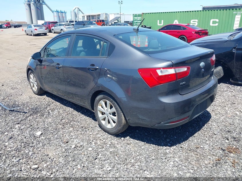 Vin: knadn4a38e6326164, lot: 45796080, kia rio ex 20143