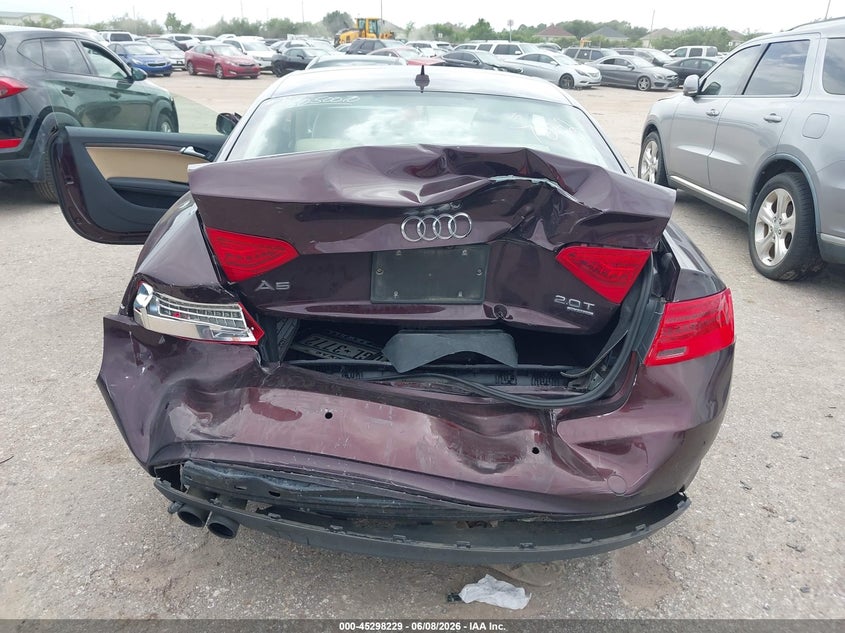2014 Audi A5 2.0T Premium VIN: WAULFAFR2EA057242 Lot: 45298229