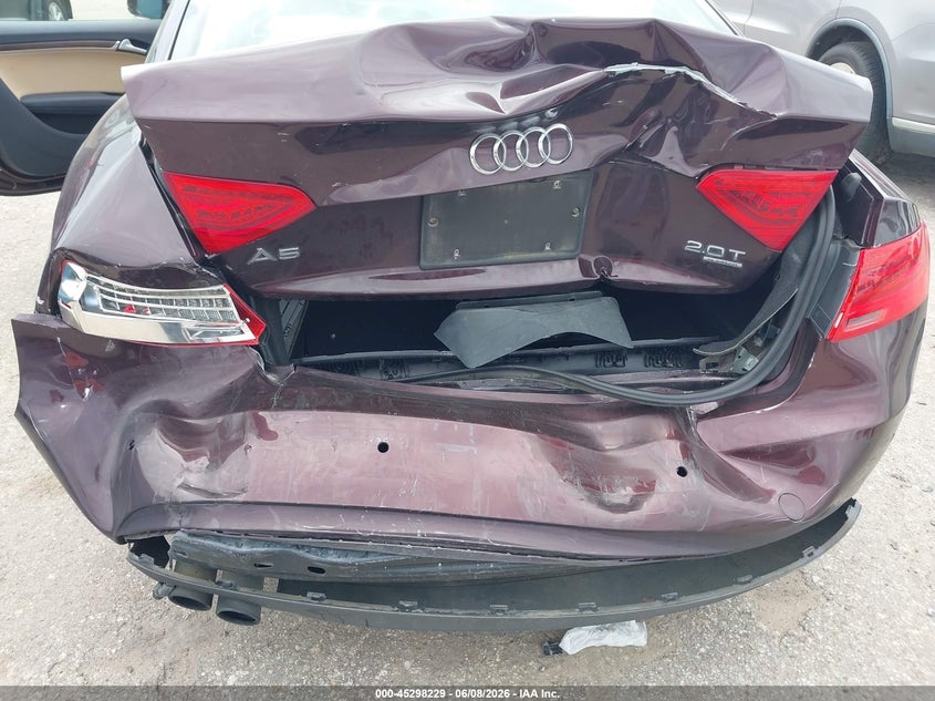 2014 Audi A5 2.0T Premium VIN: WAULFAFR2EA057242 Lot: 45298229