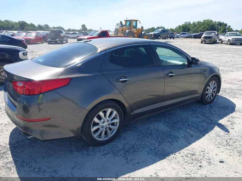 Vin: 5xxgm4a7xeg302648, lot: 45796115, kia optima lx 20144