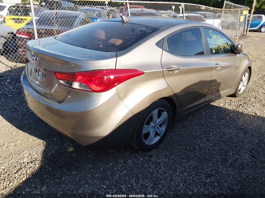 Vin: 5npdh4ae0bh031928, lot: 45796164, hyundai elantra gls 20114