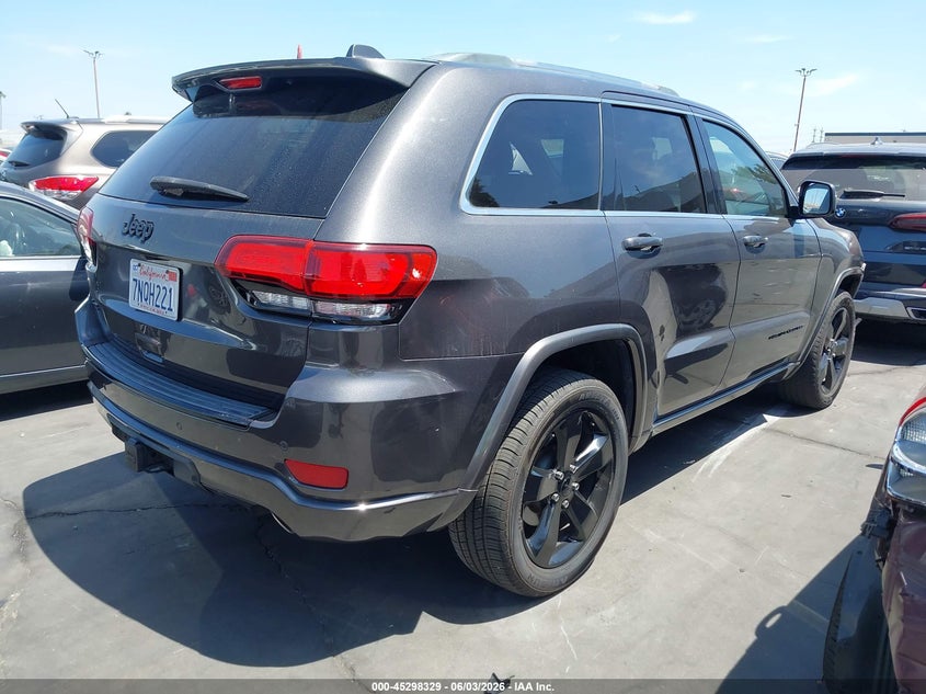 Vin: 1c4rjfag9fc121877, lot: 45796185, jeep grand cherokee altitude 20154