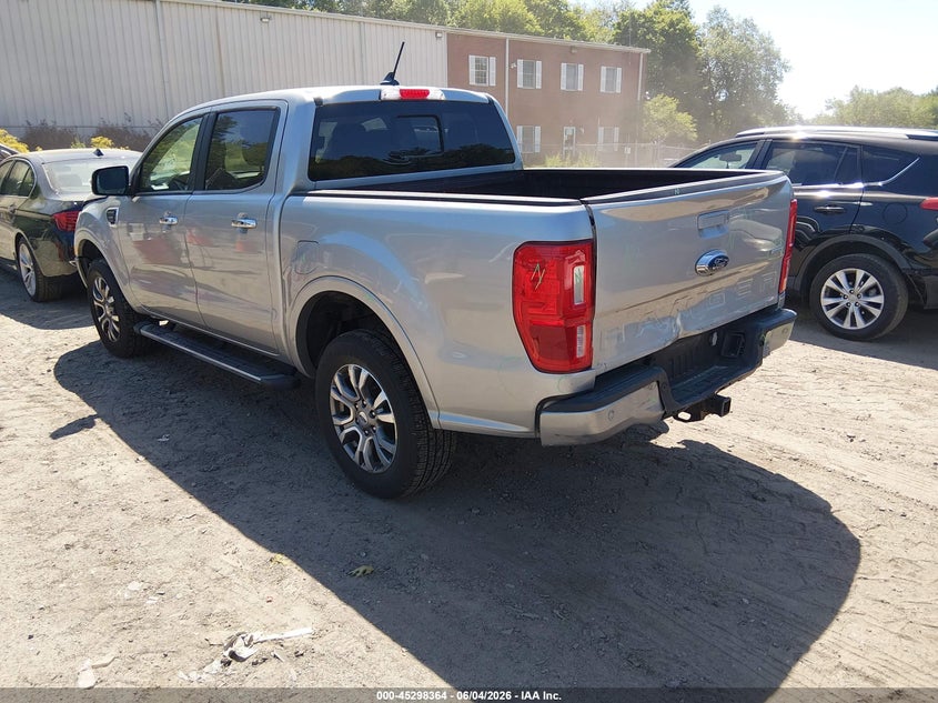 Vin: 1fter4fh6lla55023, lot: 45796220, ford ranger lariat 20203