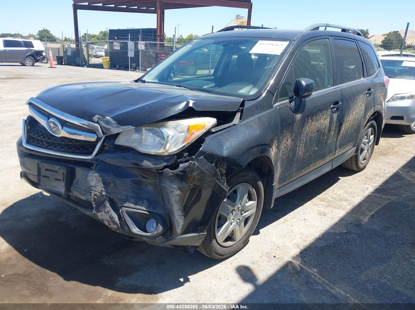 Vin: jf2sjakc9fh538324, lot: 45796221, subaru forester 2.5i limited 20152