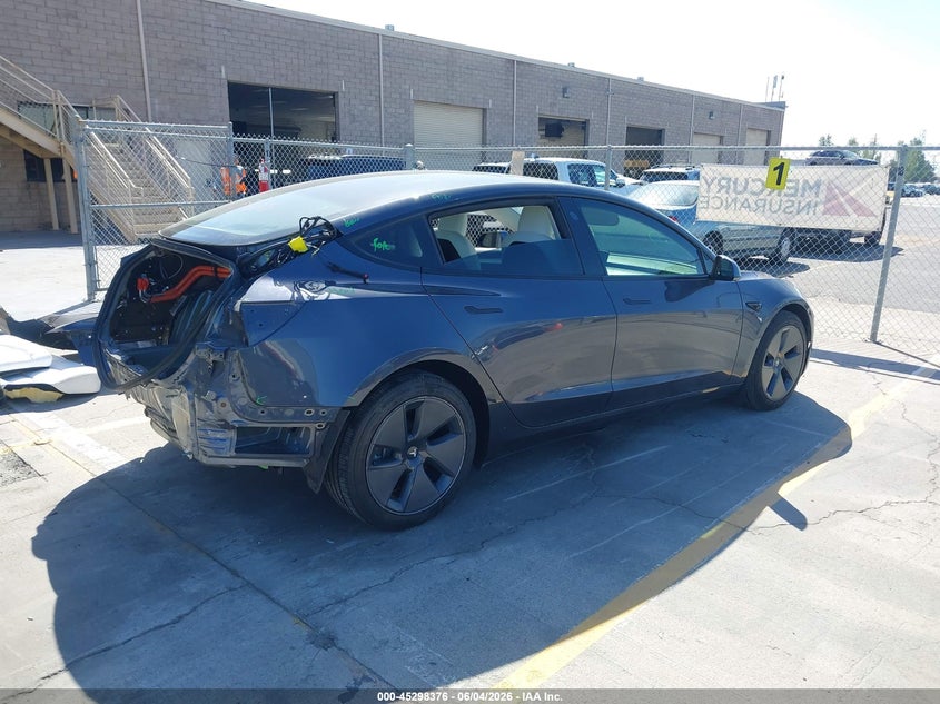 Vin: 5yj3e1eaxnf125599, lot: 45796232, tesla model 3 rear-wheel drive 20224