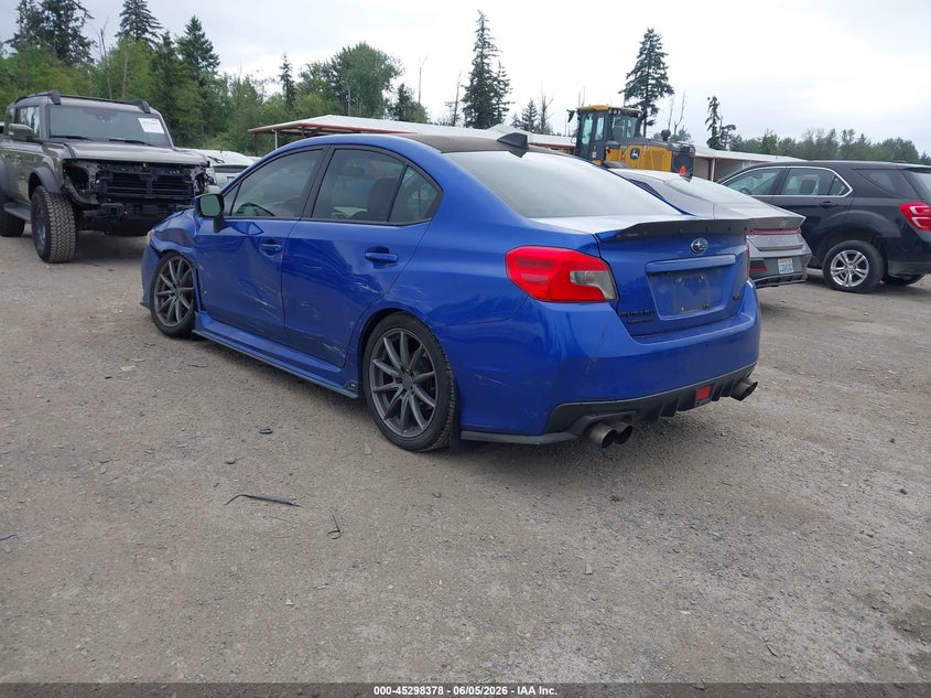 Vin: jf1va1b69h9837580, lot: 45796234, subaru wrx 20173
