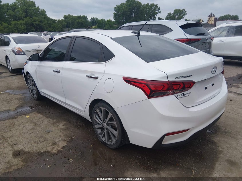 Vin: 3kpc34a68le107940, lot: 45796235, hyundai accent limited 20203
