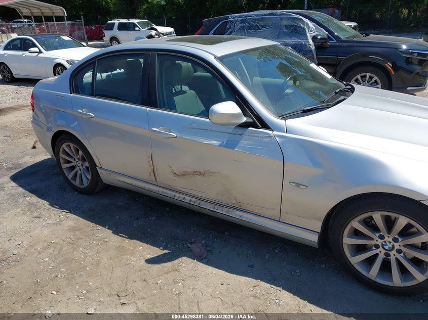 2011 BMW 328I VIN: WBAPH7G55BNN04497 Lot: 45298381
