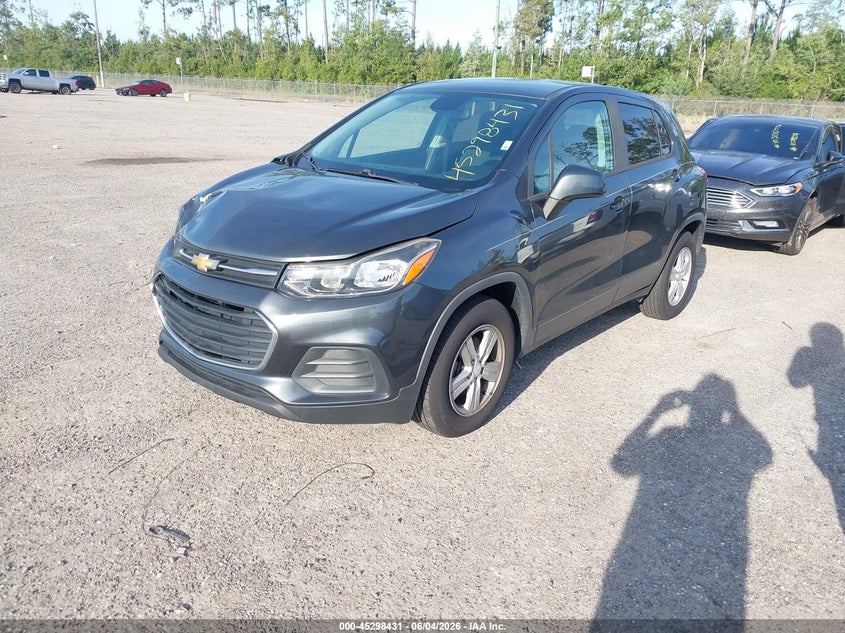 Vin: 3gncjksbxll204954, lot: 45796287, chevrolet trax fwd ls 20202